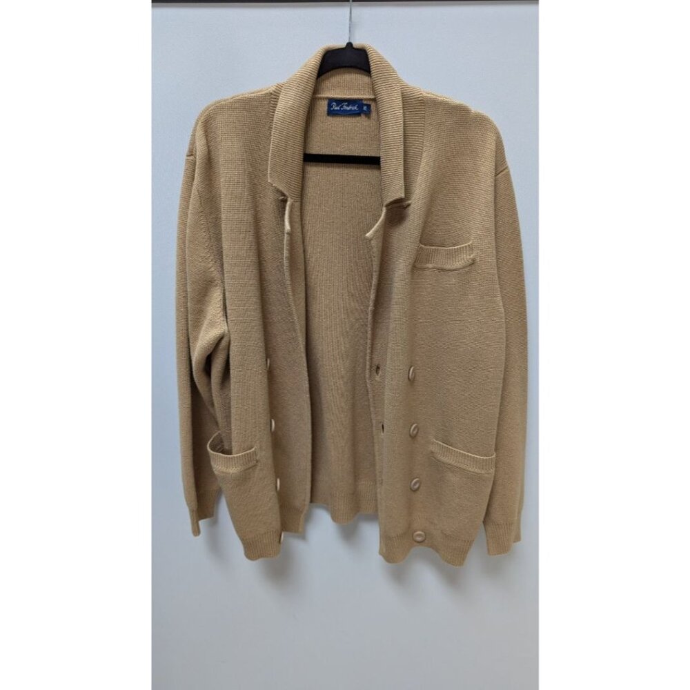 Paul Frederick Brown 8-Button Wool-Blend Cardigan Sweater
